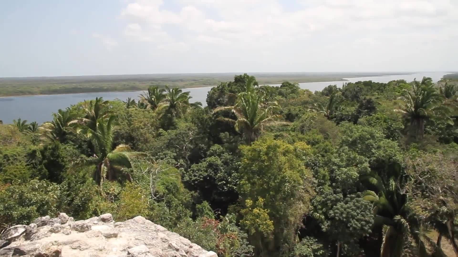 Inside the Lamani Mayan City in Belize
